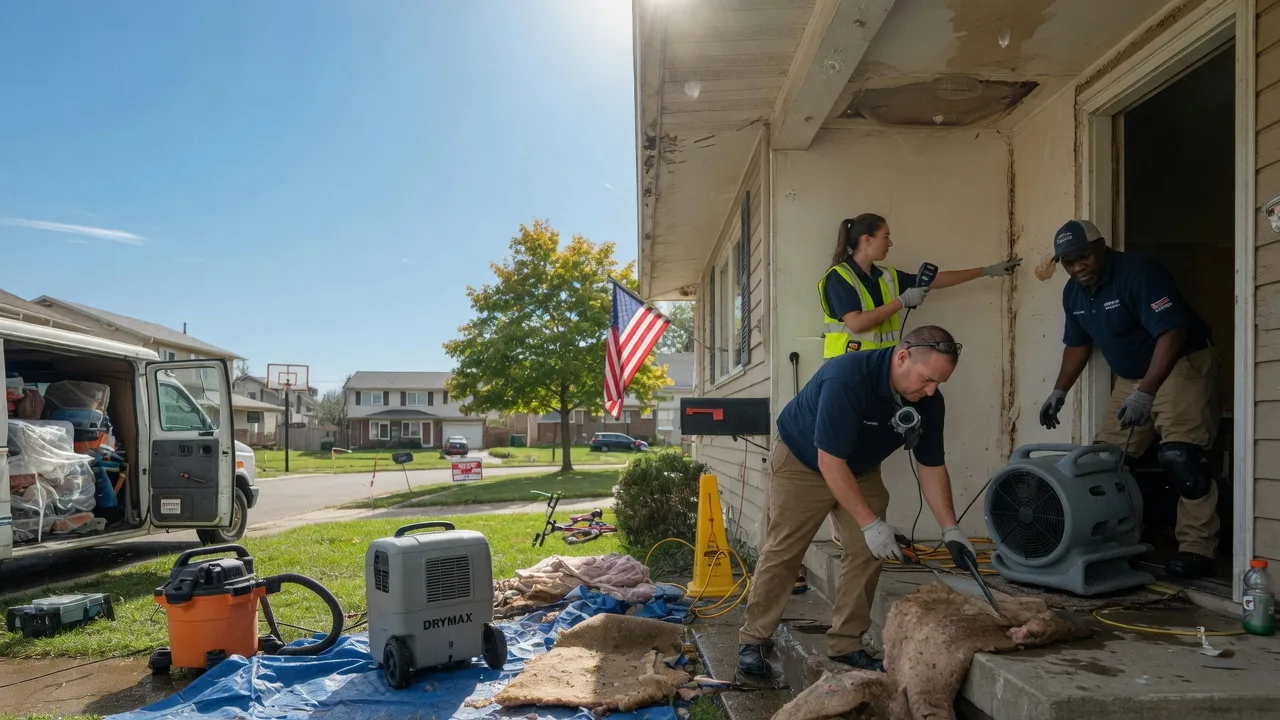 Water Damage Restoration in New Edinburg, AR near me